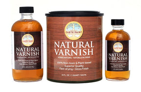 Natural Earth Paint - Natural Varnish - 4 oz - The Merri Artist - merriartist.com