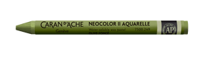 Neocolor II Water - Soluble Wax Pastel - 249 Olive - The Merri Artist - merriartist.com