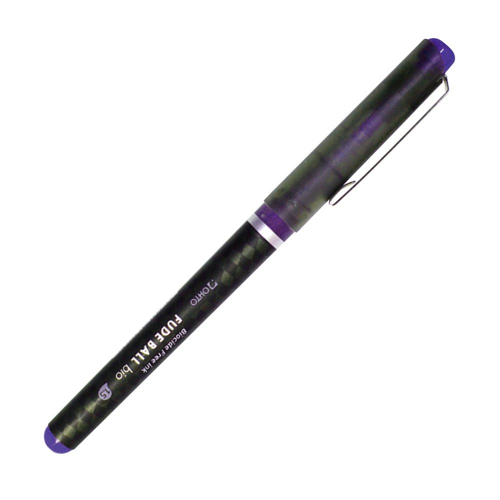 OHTO 'Fude' Ball - Liquid ink Roller Ball Pen 1.5 mm, Violet Ink - The Merri Artist - merriartist.com