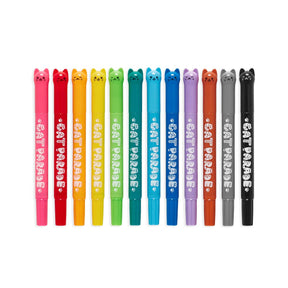 OOLY - Cat Parade Gel Crayons - Set of 12 - The Merri Artist - merriartist.com