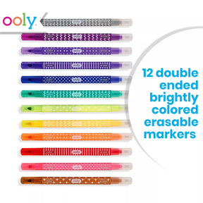 OOLY - Make No Mistake Erasable Markers - The Merri Artist - merriartist.com