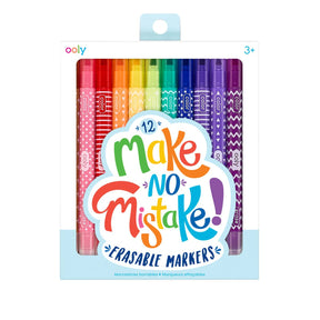 OOLY - Make No Mistake Erasable Markers - The Merri Artist - merriartist.com