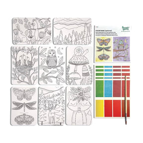 OOLY - Scenic Hues D.I.Y. Watercolor Kit Forest Adventure - The Merri Artist - merriartist.com