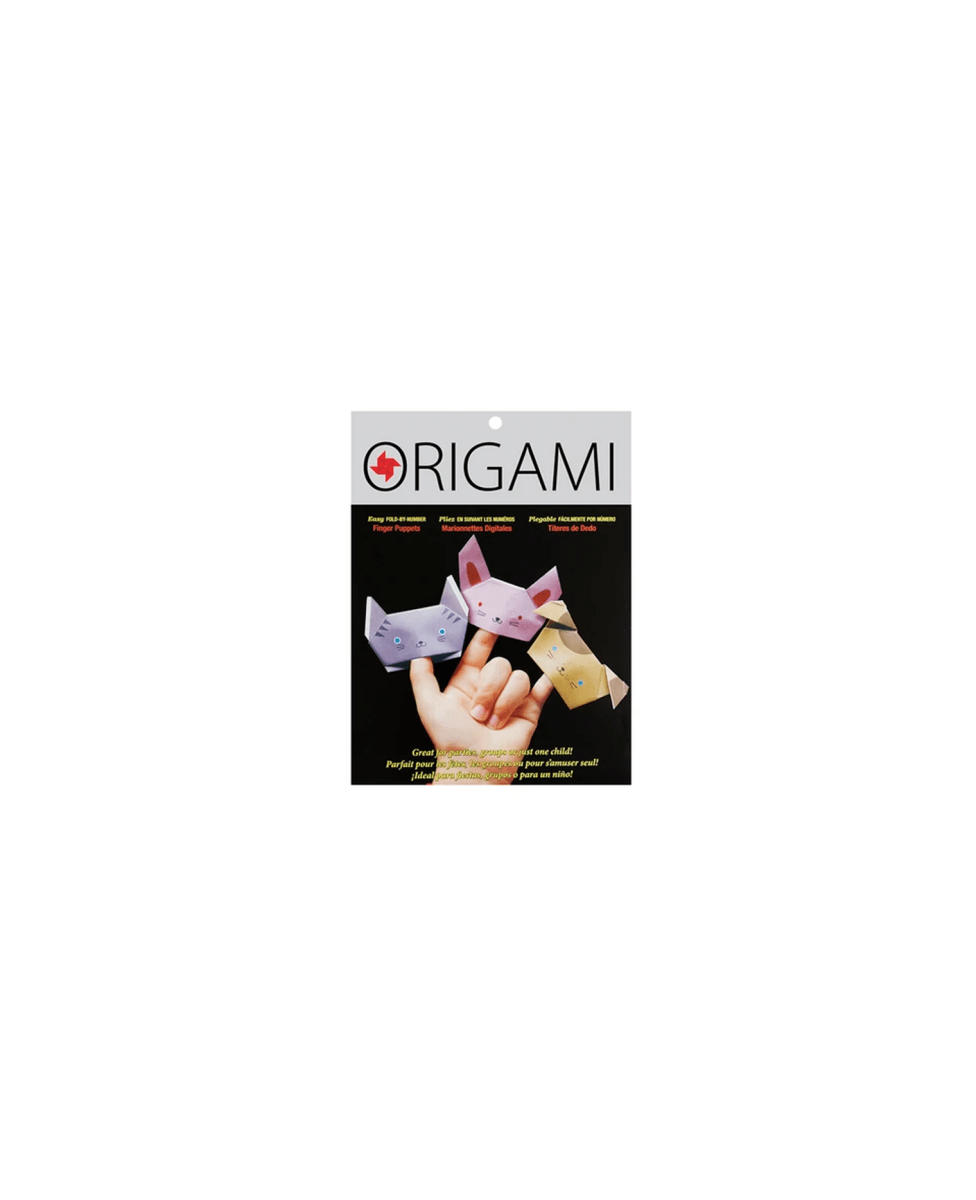 Origami FBN Finger Puppets 3 Animals 12 Sheets - The Merri Artist - merriartist.com