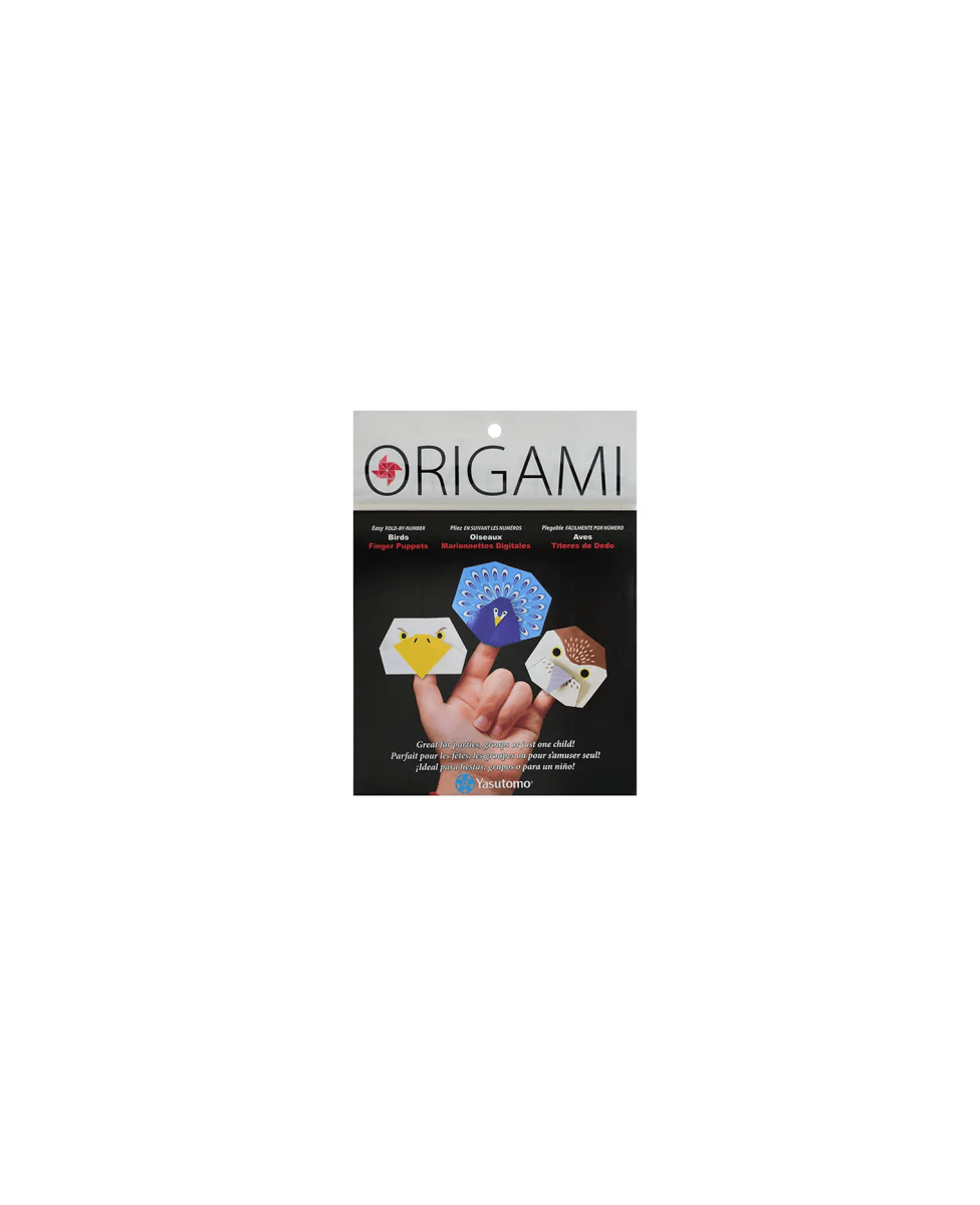 Origami FBN Finger Puppets Birds 3 Birds 12 Sheets - The Merri Artist - merriartist.com