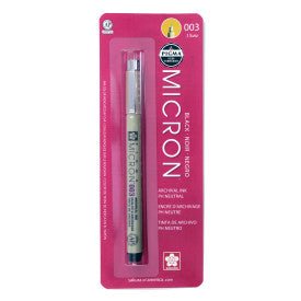 Overstock Sale - Sakura Pigma Micron Pen 003 (.15mm) Sepia (Carded) - The Merri Artist - merriartist.com