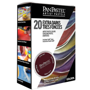 PanPastel 20 Color Set - Extra Dark Shades - The Merri Artist - merriartist.com