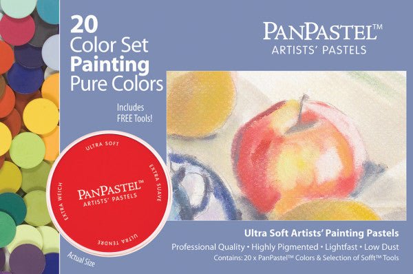 PanPastel 20 Color Set - Pure Colors - The Merri Artist - merriartist.com