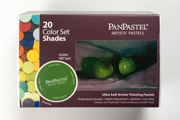 PanPastel 20 Color Set - Shades - The Merri Artist - merriartist.com