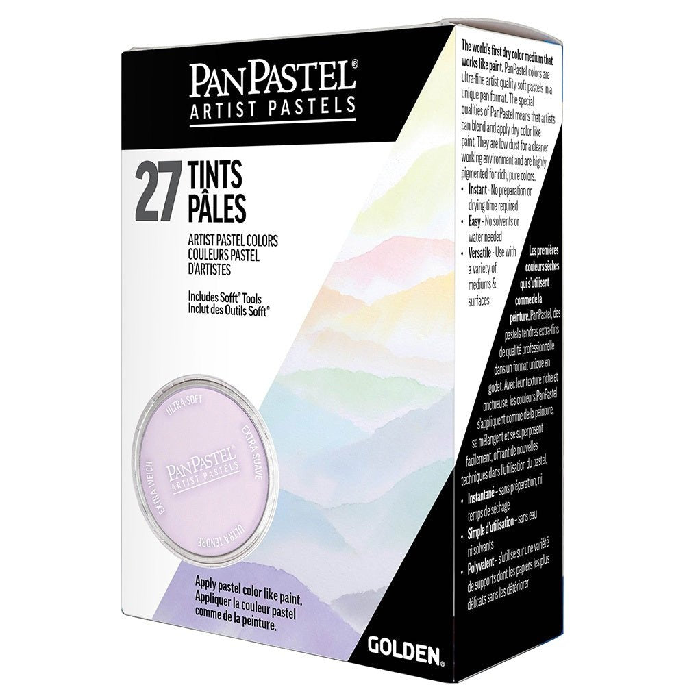 PanPastel 27 Color Set - Tints (new 2025) - The Merri Artist - merriartist.com