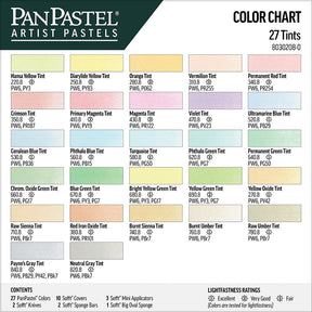 PanPastel 27 Color Set - Tints (new in 2025) - The Merri Artist - merriartist.com