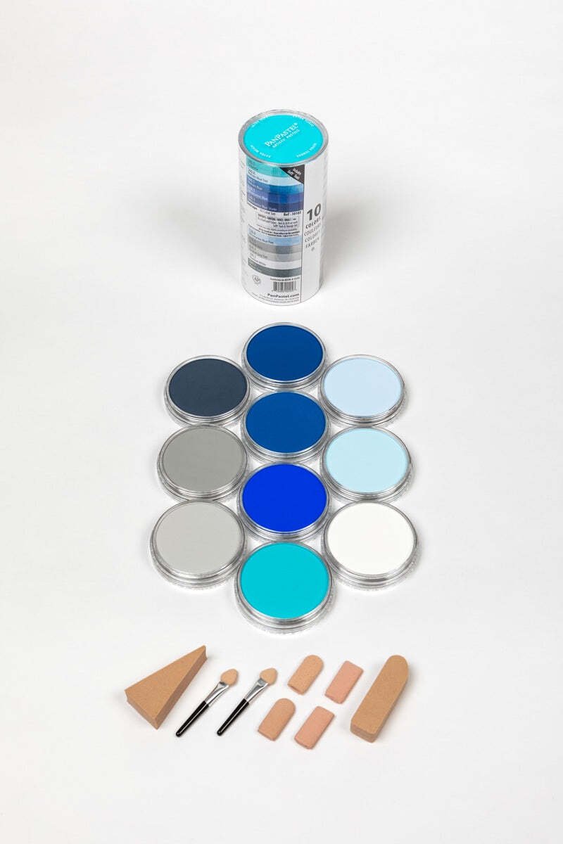 PanPastel Set - 10 Color Set - Seascape - The Merri Artist - merriartist.com