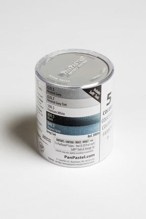 PanPastel Set - 5 Color Set - Grays - The Merri Artist - merriartist.com