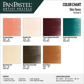 PanPastel Set - 7 Skin Tones - The Merri Artist - merriartist.com