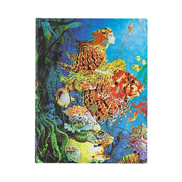 Paperblanks - Fantastic Voyages/Sea Fantasies Ultra 7x9 inch Unlined, 144 Page Count - The Merri Artist - merriartist.com