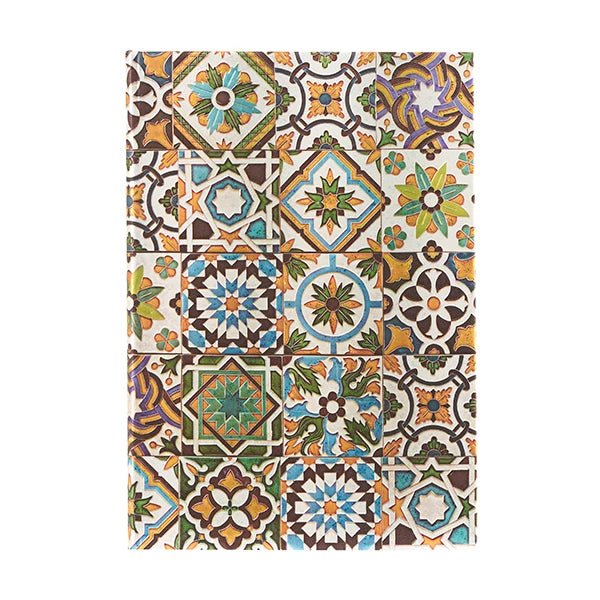 Paperblanks - Portuguese Tiles - Porto Hardcover Journals Midi 144 pg Lined - The Merri Artist - merriartist.com