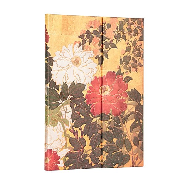 Paperblanks - Rinpa Florals - Natsu Hardcover Journals Midi 144 pg Lined - The Merri Artist - merriartist.com