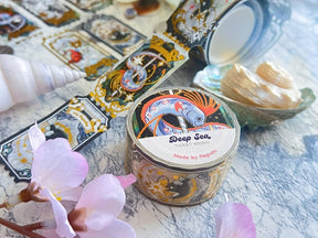 Pegushi - GOLD FOIL Deep Sea Ticket Washi Tape - The Merri Artist - merriartist.com