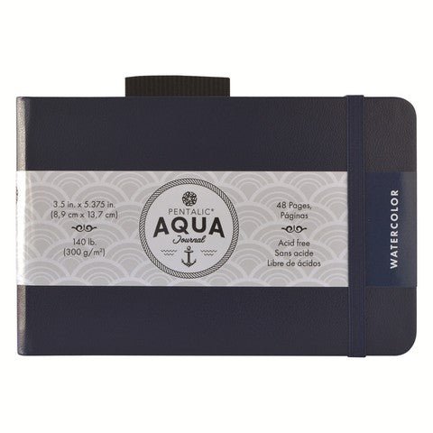 Pentalic Aqua Journal 3.5x5.375 inch - The Merri Artist - merriartist.com