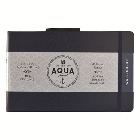 Pentalic Aqua Journal 5x8 inch - The Merri Artist - merriartist.com