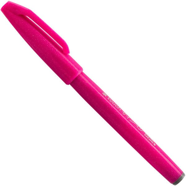 Pentel Brush Sign Pen - Pink - The Merri Artist - merriartist.com