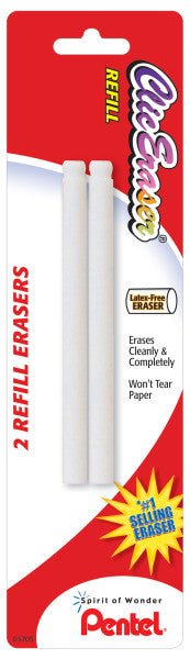 Pentel Clic Grip Eraser Refill (2 pack) - The Merri Artist - merriartist.com