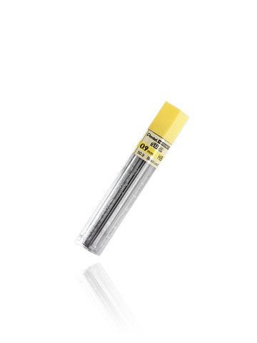 Pentel Super Hi - Polymer Lead Refill (0.9mm) Thick, HB, 15 pcs/Tube - The Merri Artist - merriartist.com