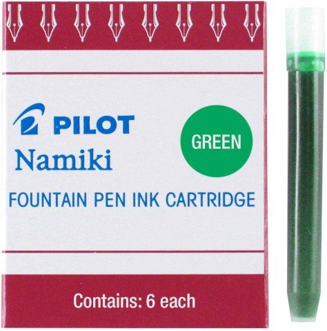 Pilot Namiki Refill IC - 50 6 pack - Green - The Merri Artist - merriartist.com