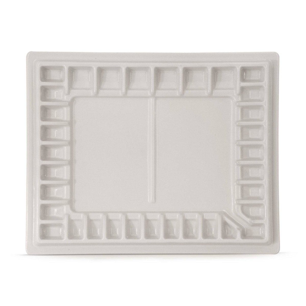 Pintar Art Supply - Pintar 33 - Well Ceramic Palette for All Water - Based Paints - The Merri Artist - merriartist.com