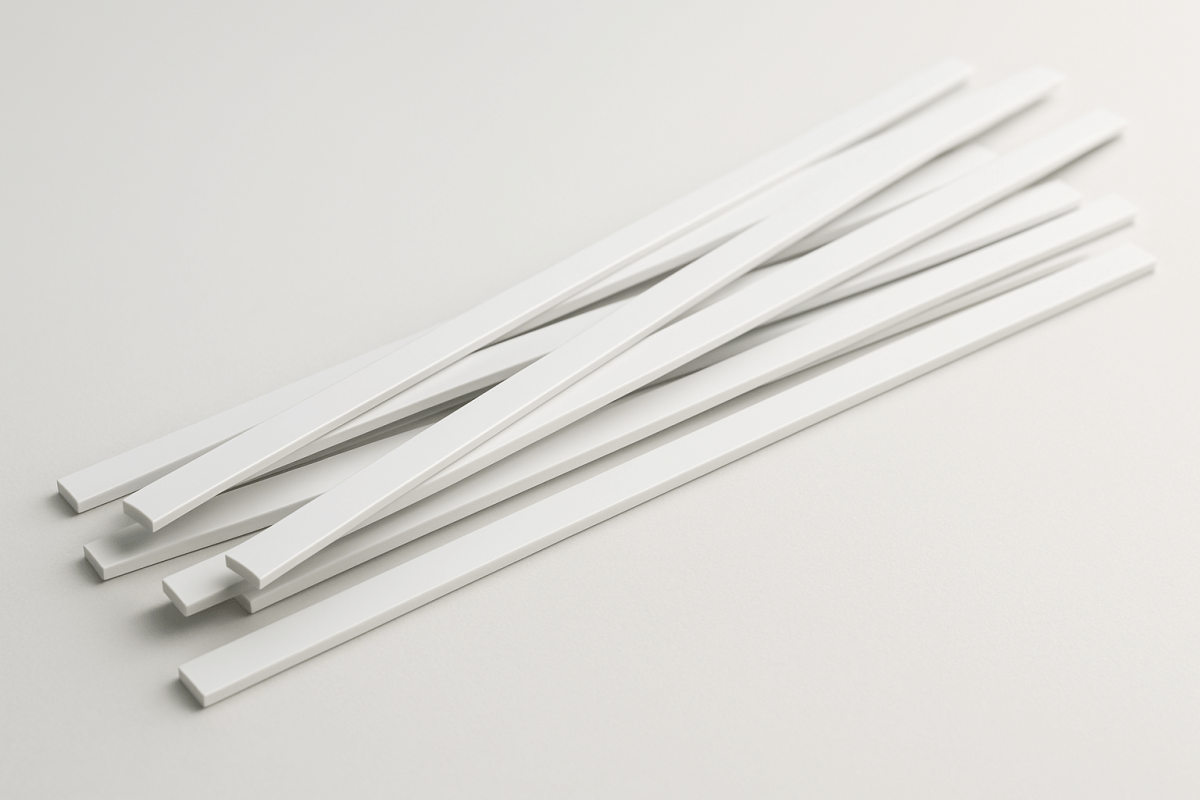 Plastruct MS - 425 Styrene Strip 0.040" x 1/4" x 10" - Pack of 10 - The Merri Artist - merriartist.com
