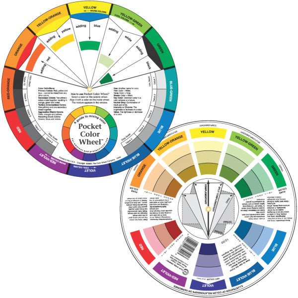 Pocket Color Wheel 5 1/8IN - The Merri Artist - merriartist.com