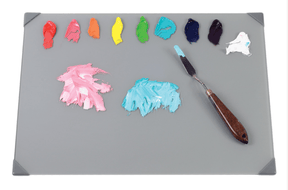 POSH table top palette Glass Grey 12x16 - The Merri Artist - merriartist.com