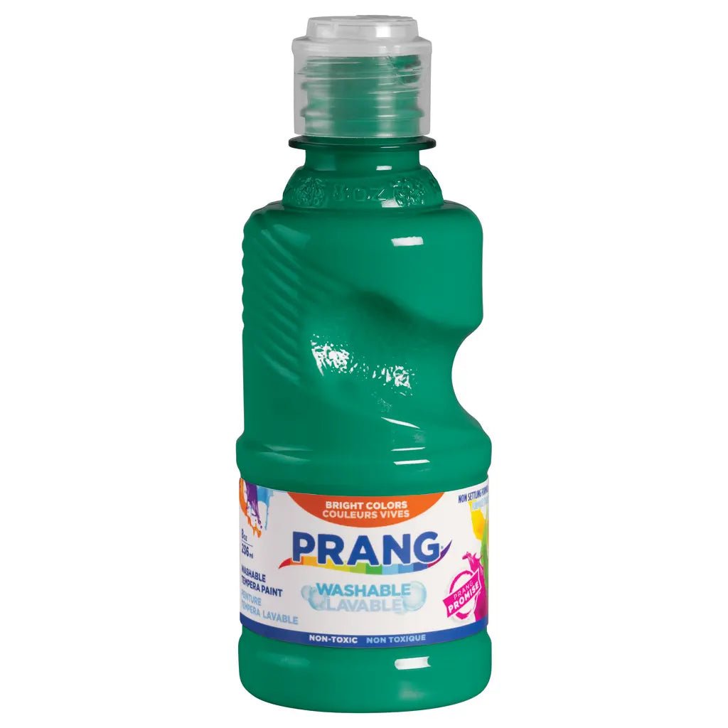 Prang Washable Ready - to - Use Tempera Paint, 8 oz - Green - The Merri Artist - merriartist.com