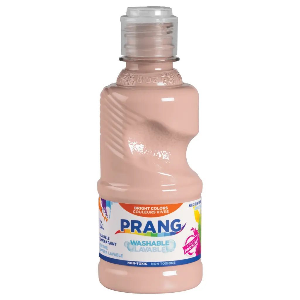 Prang Washable Ready - to - Use Tempera Paint 8 oz - Peach - The Merri Artist - merriartist.com