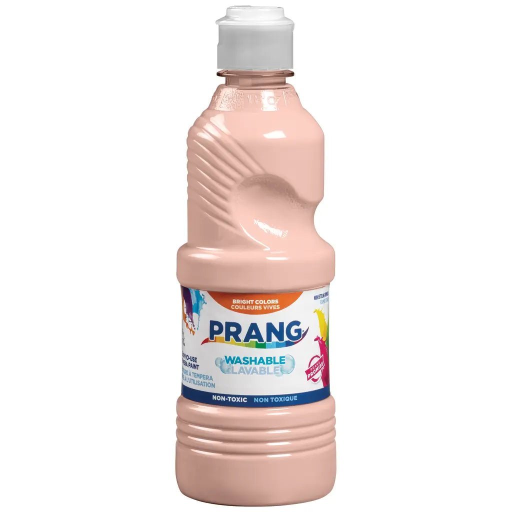 Prang Washable Tempera Paint 16 fl oz - Peach - The Merri Artist - merriartist.com