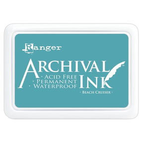 Ranger Archival 2.75"x4" Ink Pad - Beach Cruiser - The Merri Artist - merriartist.com