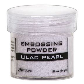Ranger Embossing Powder 0.5 oz (14 gram) Lilac Pearl - The Merri Artist - merriartist.com