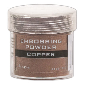 Ranger Embossing Powder 0.63 oz (18 gram) Copper - The Merri Artist - merriartist.com