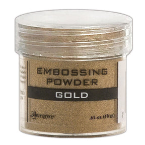 Ranger Embossing Powder 0.63 oz (18 gram) Gold - The Merri Artist - merriartist.com
