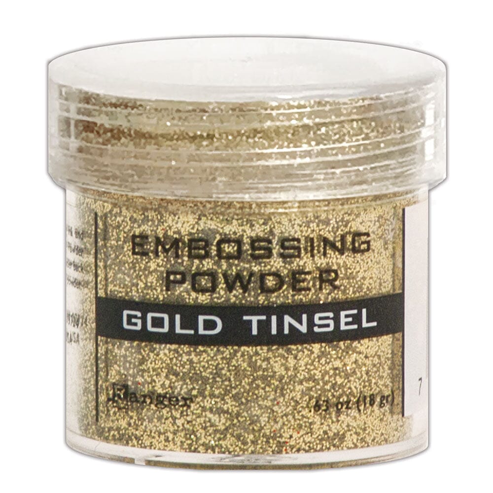Ranger Embossing Powder 0.63 oz (18 gram) Gold Tinsel - The Merri Artist - merriartist.com