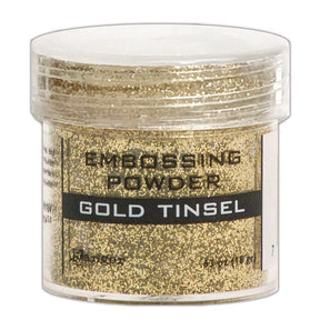 Ranger Embossing Powder 0.63 oz (18 gram) Gold Tinsel - The Merri Artist - merriartist.com