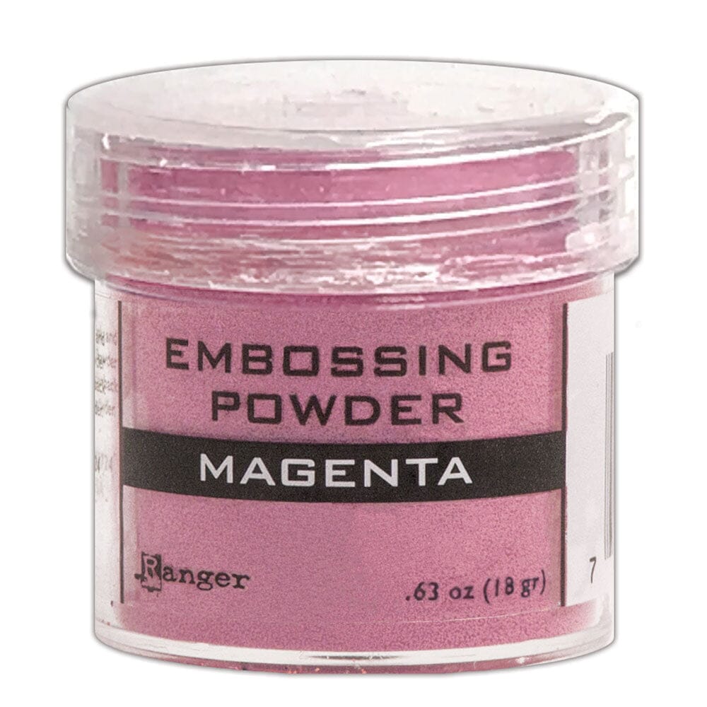 Ranger Embossing Powder 0.63 oz (18 gram) Magenta - The Merri Artist - merriartist.com