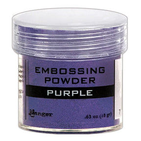 Ranger Embossing Powder 0.63 oz (18 gram) Purple - The Merri Artist - merriartist.com