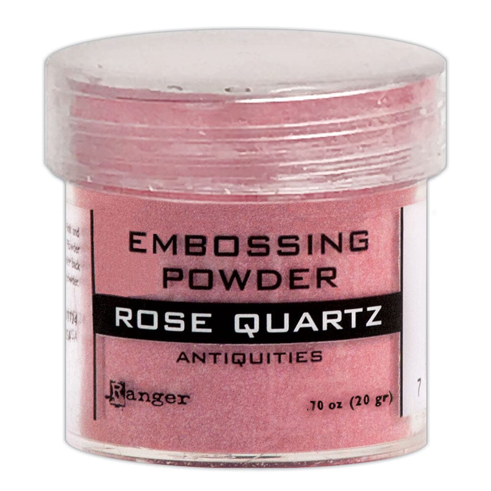 Ranger Embossing Powder 0.7 oz (20 gram) Rose Quartz - The Merri Artist - merriartist.com
