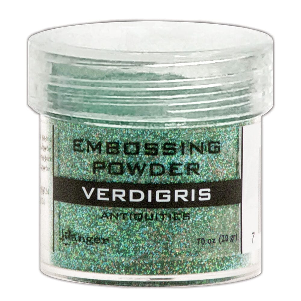 Ranger Embossing Powder 0.7 oz (20 gram) Verdigris - The Merri Artist - merriartist.com