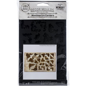 Re - Design Silicone Mold 5 inch X 8 inch X .32 inch - Montmartre Corners - The Merri Artist - merriartist.com
