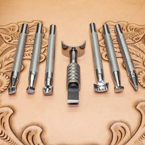 Realeather - Basic Leather Tooling Set with Swivel Knife - The Merri Artist - merriartist.com