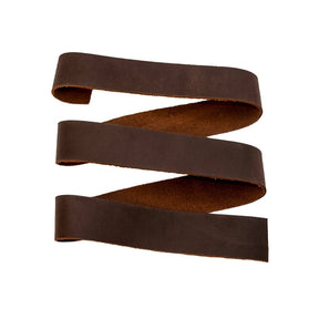 Realeather - Belt Straps - Black Chopper - The Merri Artist - merriartist.com