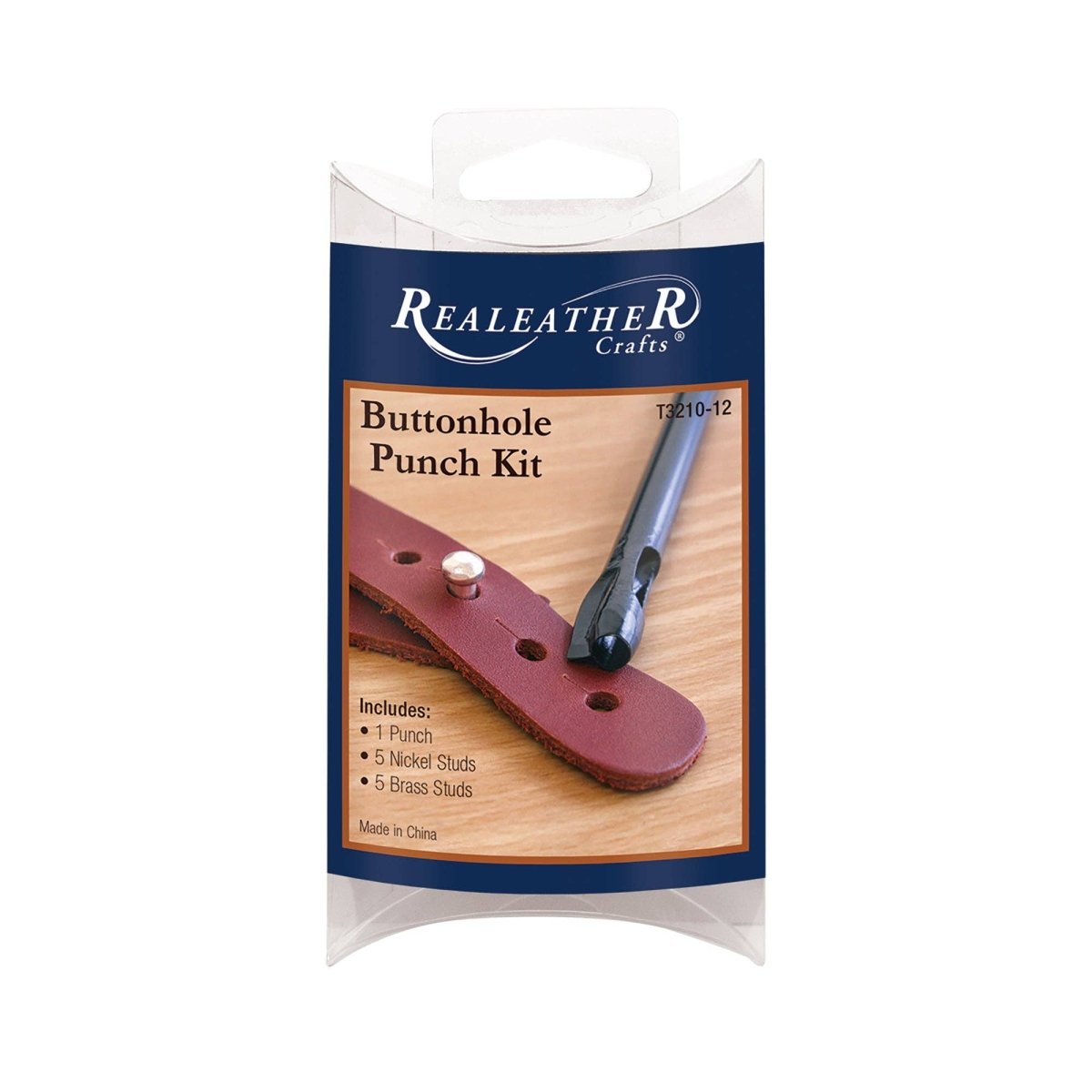 Realeather - Button Hole Punch Set - The Merri Artist - merriartist.com
