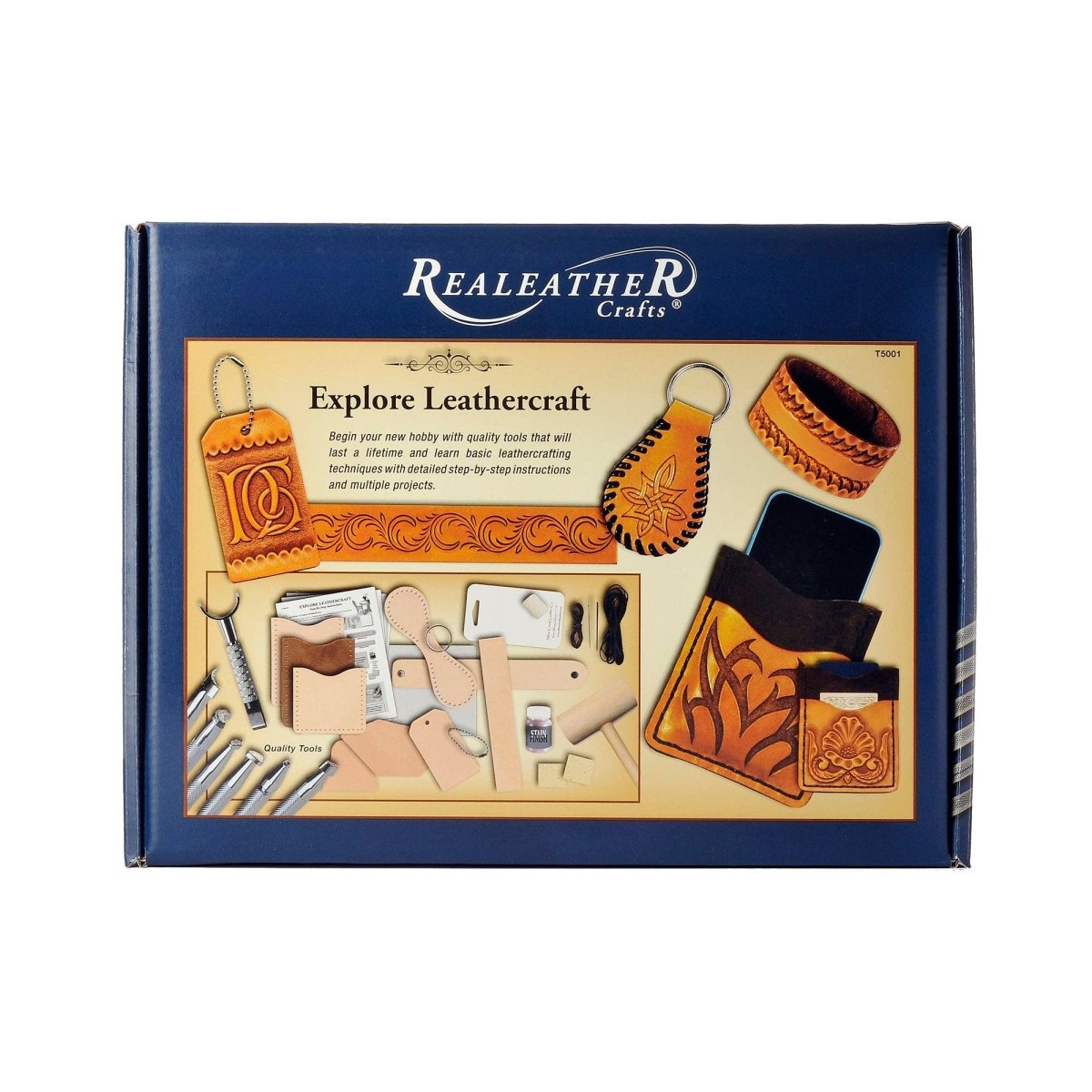 Realeather - Explore Leathercraft Kit - The Merri Artist - merriartist.com